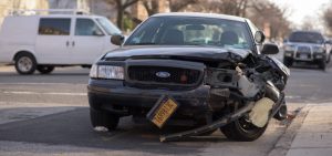car accident front end